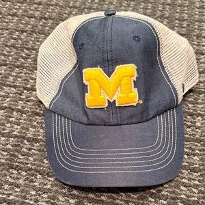 University of Michigan Blue and Yellow hat